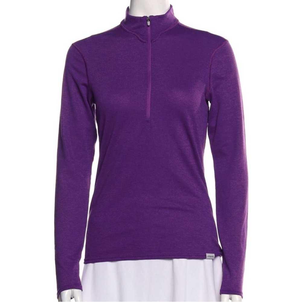 Patagonia Purple Zip Top